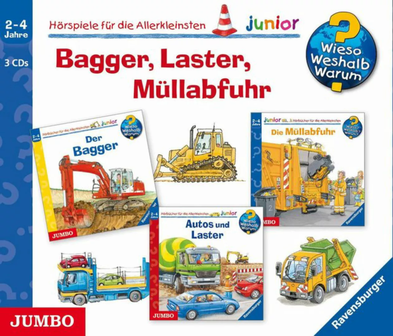 Hörspiel Bagger, Laster, Müllabfuhr günstig online kaufen