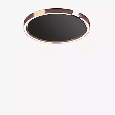 Occhio Mito Soffitto 40 Up Narrow Wand- und Deckenleuchte LED, Kopf roségol günstig online kaufen