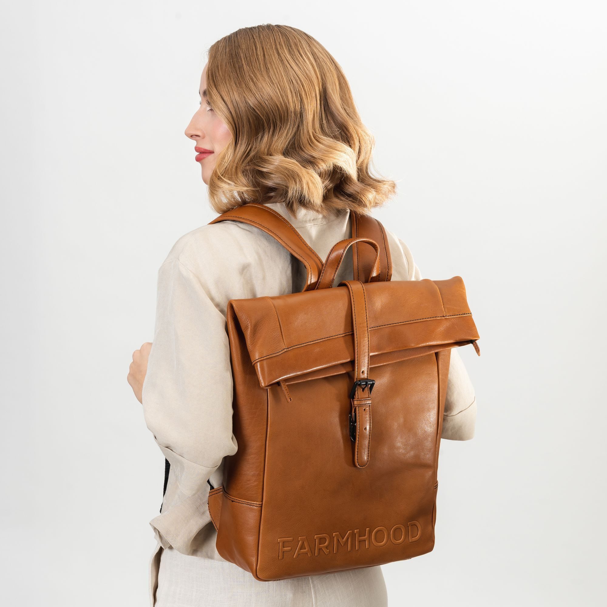 Farmhood Daypack Memphis, Leder günstig online kaufen