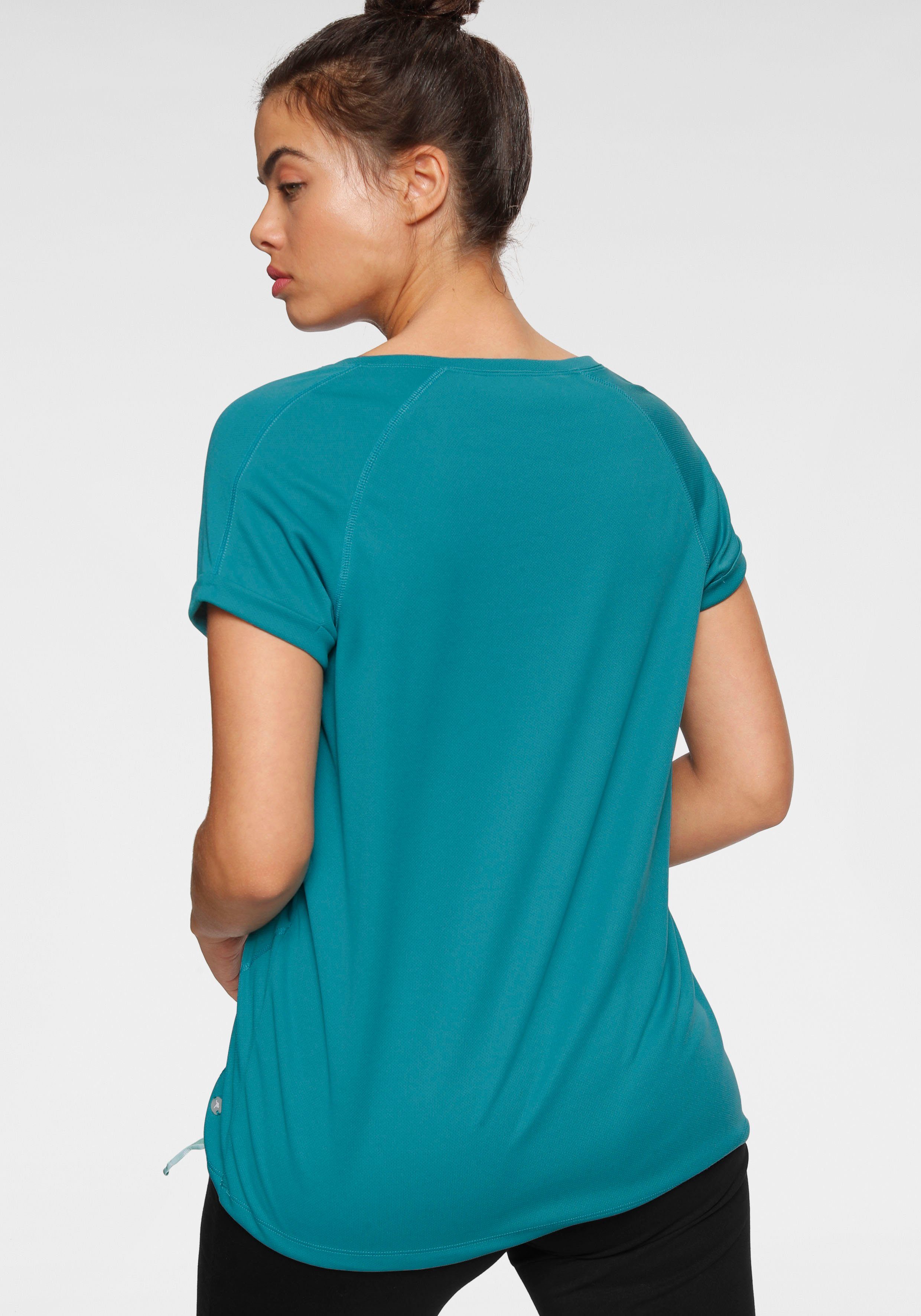 KangaROOS Funktionsshirt Kurzarm, figurumspielend, hüftbedeckend, mit günstig online kaufen