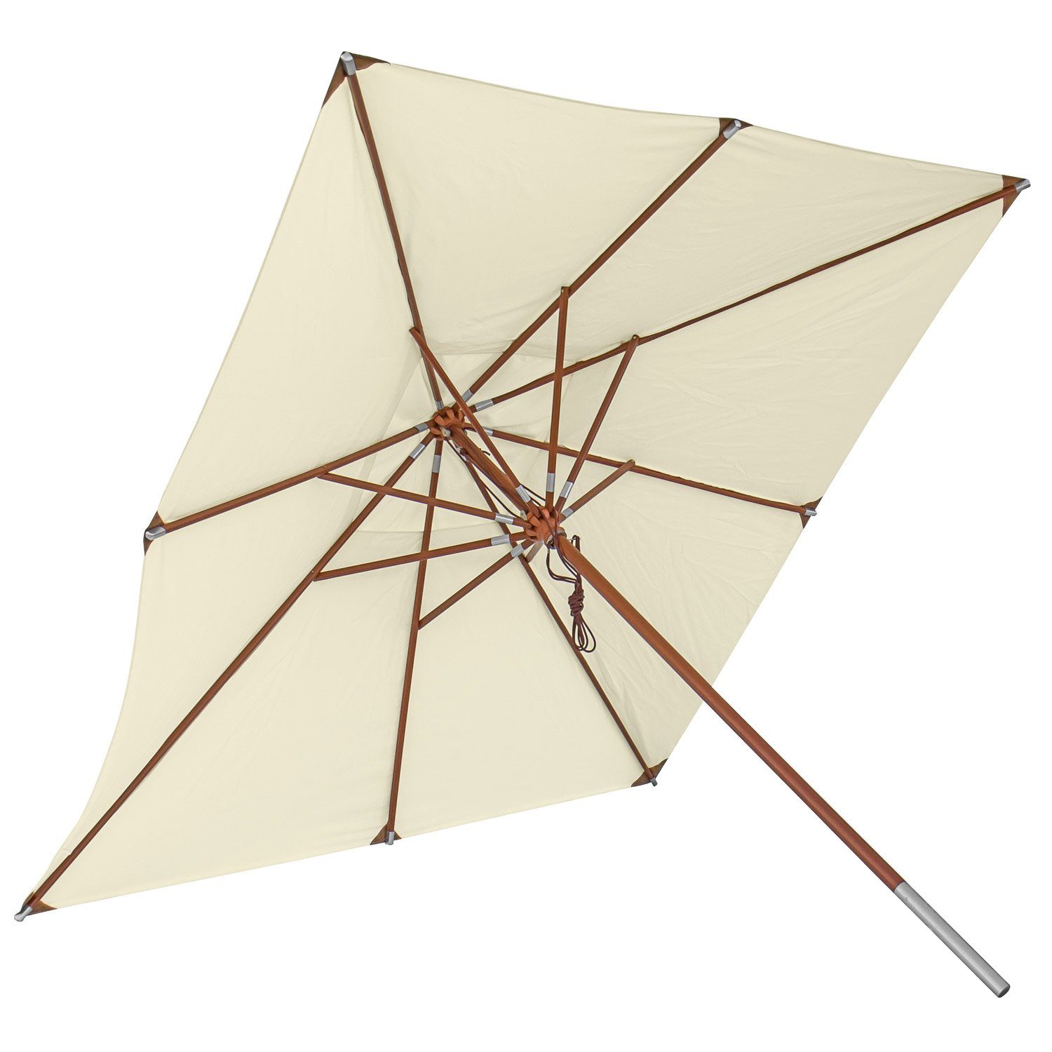 anndora-sonnenschirm Sonnenschirm 3x3 Meter Marktschirm quadratisch, günstig online kaufen