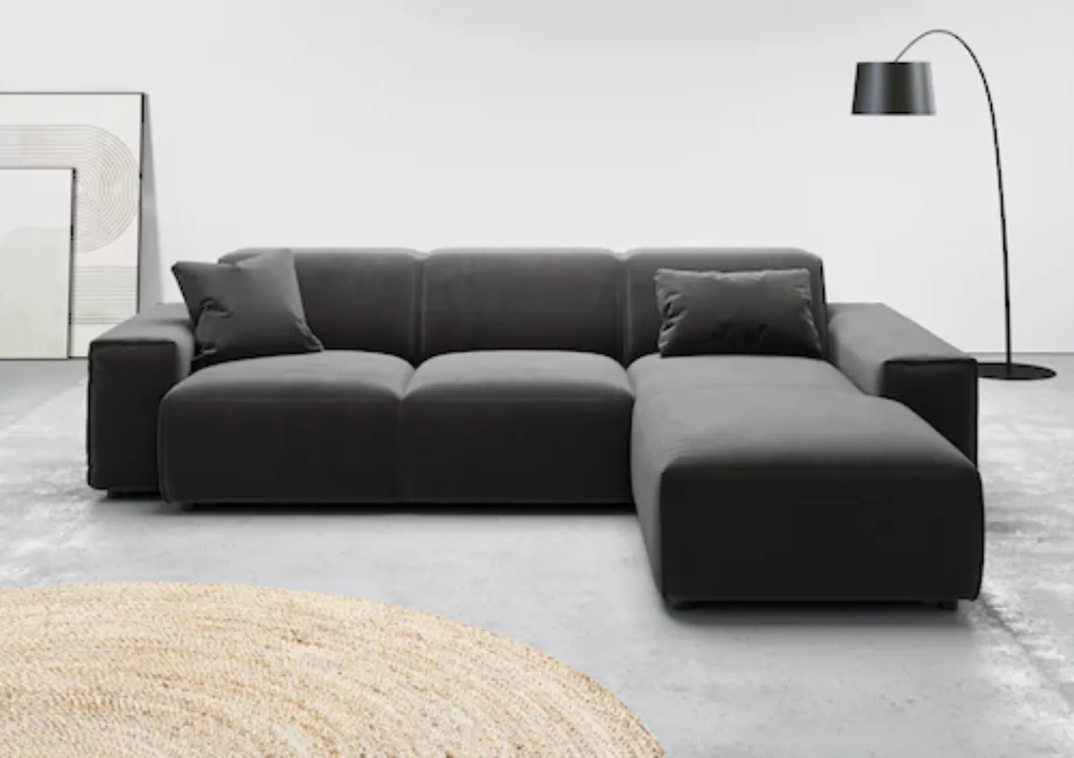 andas Ecksofa »Glimminge L-Form auch in Breitcord, Feincord + Easy care-Bez günstig online kaufen