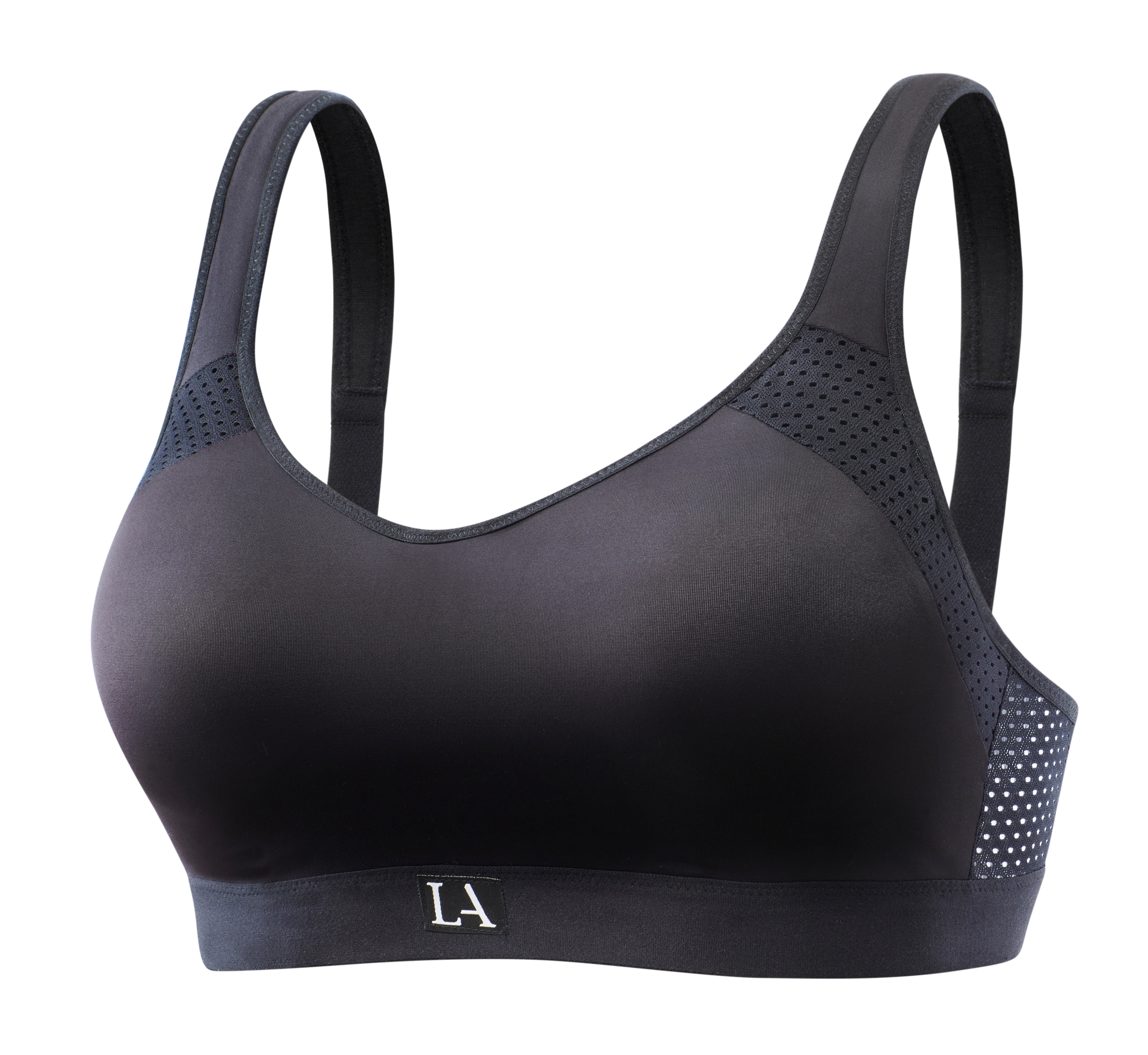 LASCANA ACTIVE Sport-BH, ohne Bügel mit breiten, wattierten Trägern günstig online kaufen
