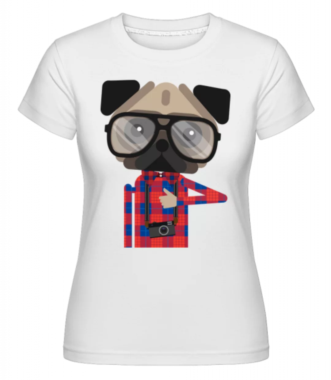 Nerdiger Hund · Shirtinator Frauen T-Shirt günstig online kaufen
