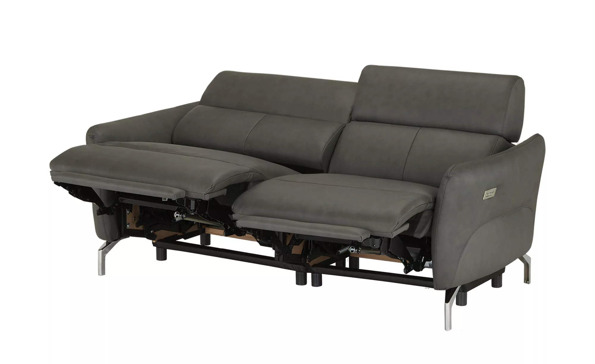 uno Sofa 2-sitzig  Messina ¦ grau ¦ Maße (cm): B: 158 H: 98 T: 101 Polsterm günstig online kaufen