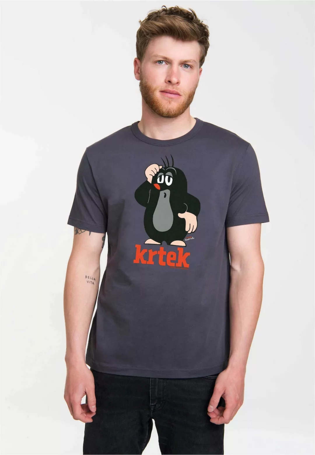 LOGOSHIRT T-Shirt "Der kleine Maulwurf Krtek", mit coolem Print günstig online kaufen