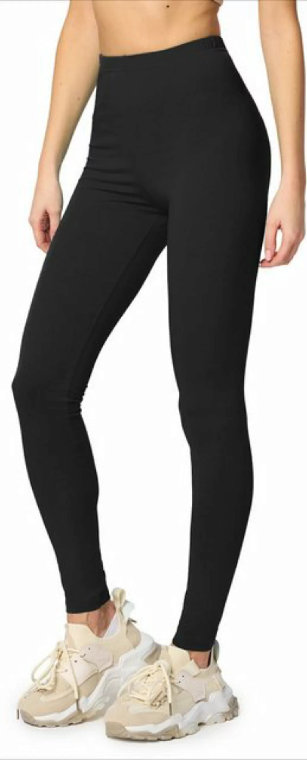 Merry Style Leggings Damen Hosen aus Baumwolle MS10-198 (1-tlg) elastischer günstig online kaufen