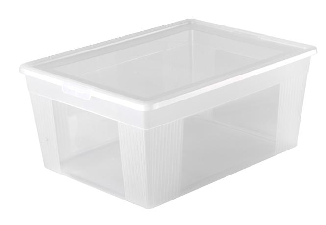 Aufbewahrungsbox Easy XL Klarsicht zum Schrank ca. 40 x 30 x 20 cm transpar günstig online kaufen
