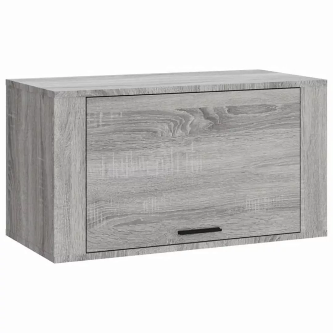 furnicato Hängeschuhschrank Wand-Schuhschrank Grau Sonoma 70x35x38 cm Massi günstig online kaufen