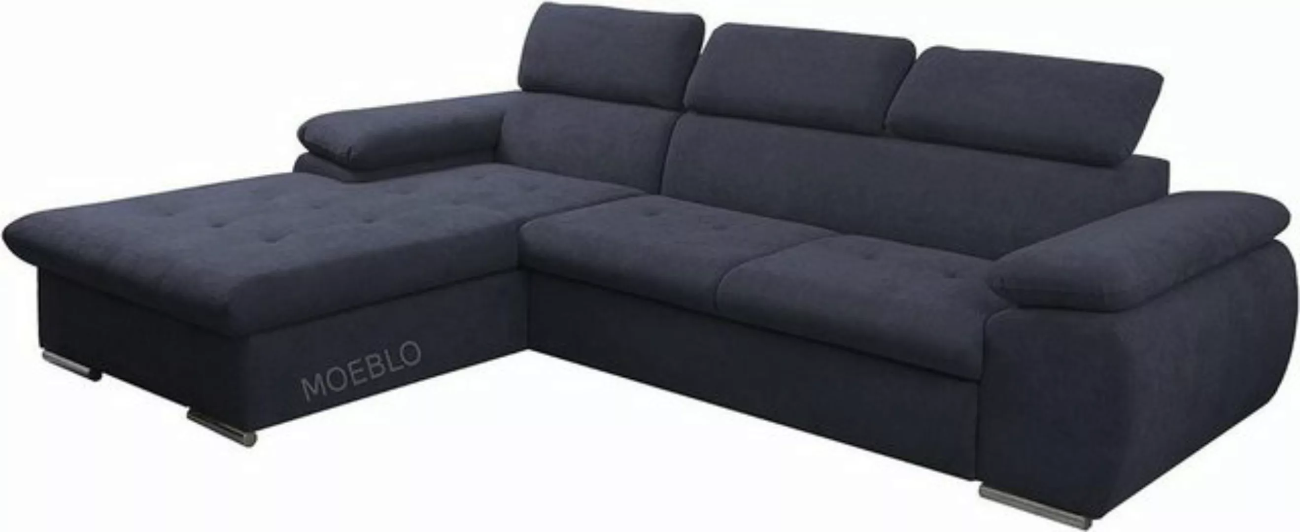 MOEBLO Ecksofa Nilux, Sofa Couch L-Form Polsterecke für Wohnzimmer, Schlafs günstig online kaufen