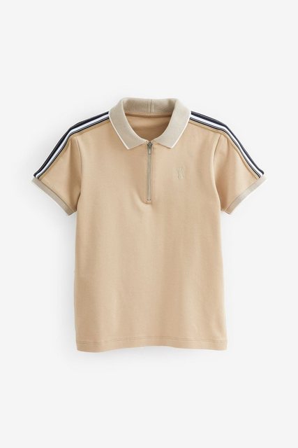 Next Poloshirt Kurzarm-Polohemd mit Reißverschlussausschnitt (1-tlg) günstig online kaufen