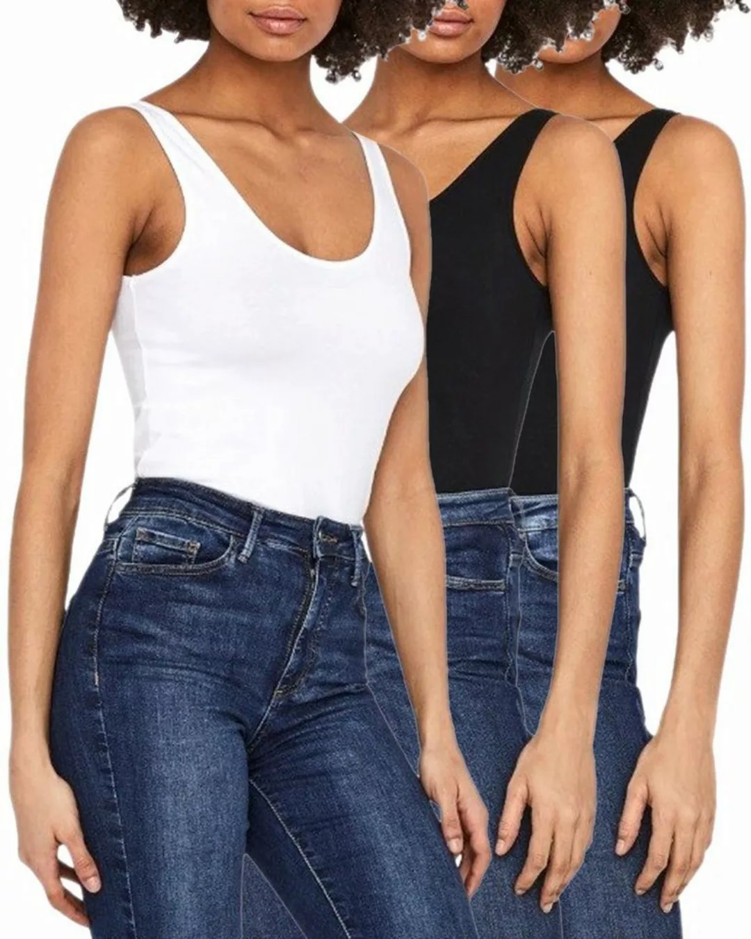 Vero Moda Tanktop (Set) Basic Shirt im 3er Pack günstig online kaufen