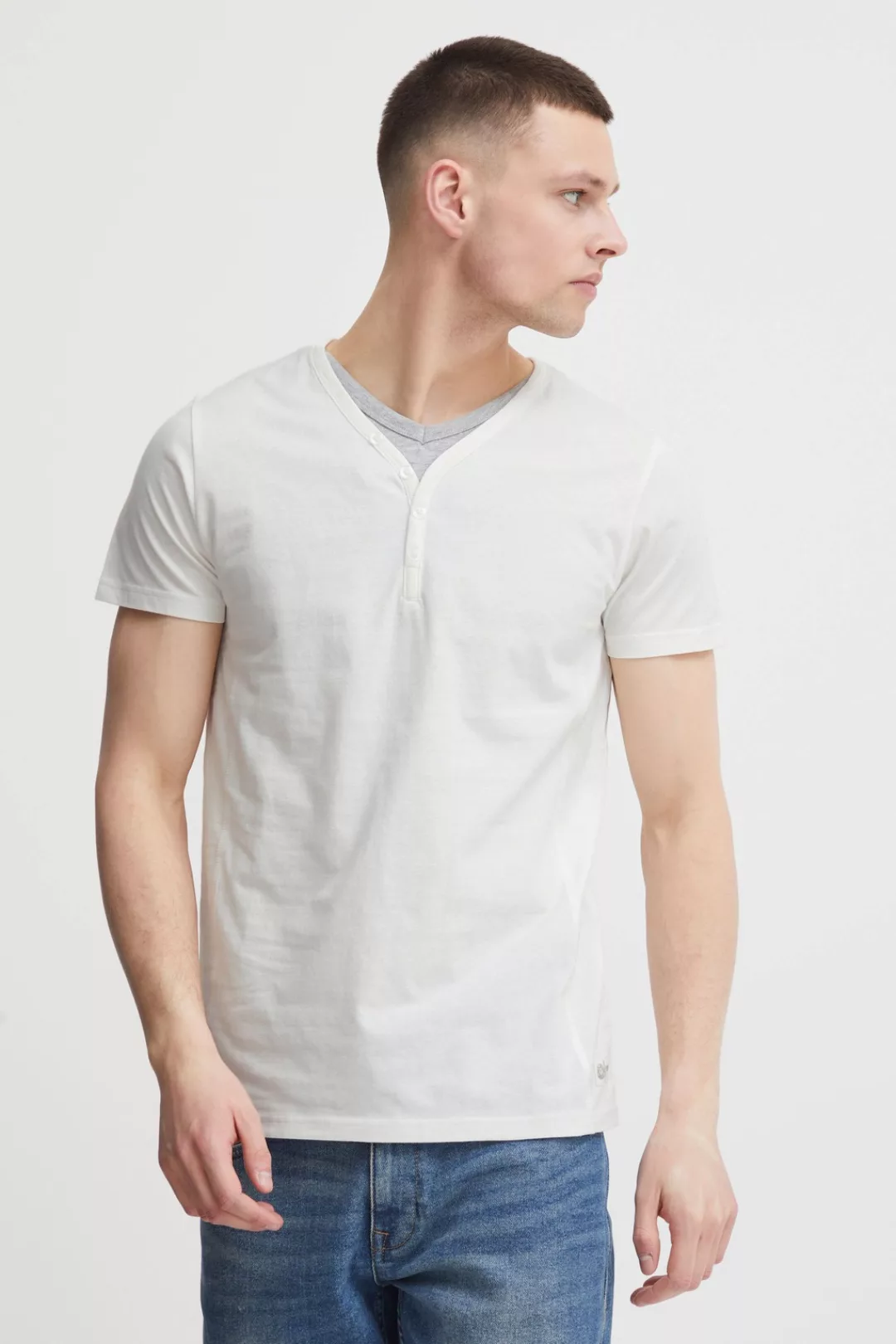 !Solid Layershirt SDDorian Kurzarmshirt im 2-in-1 Look günstig online kaufen