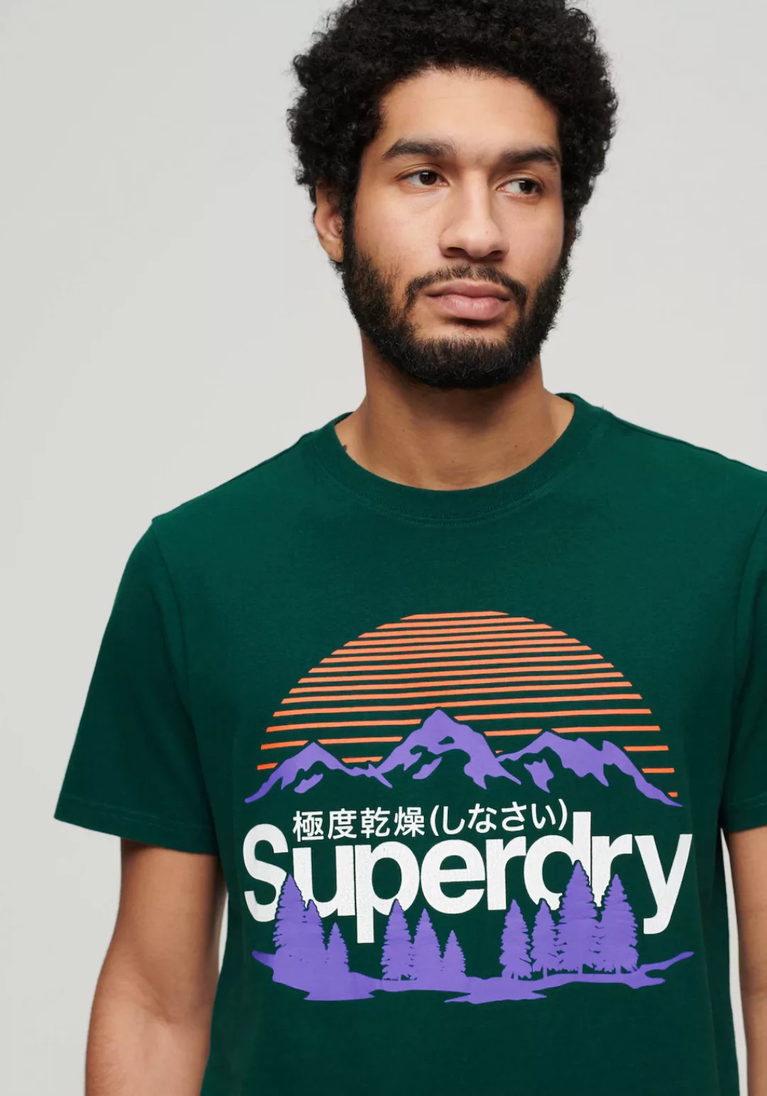 Superdry Kurzarmshirt SD-GREAT OUTDOORS NR GRAPHIC TEE günstig online kaufen