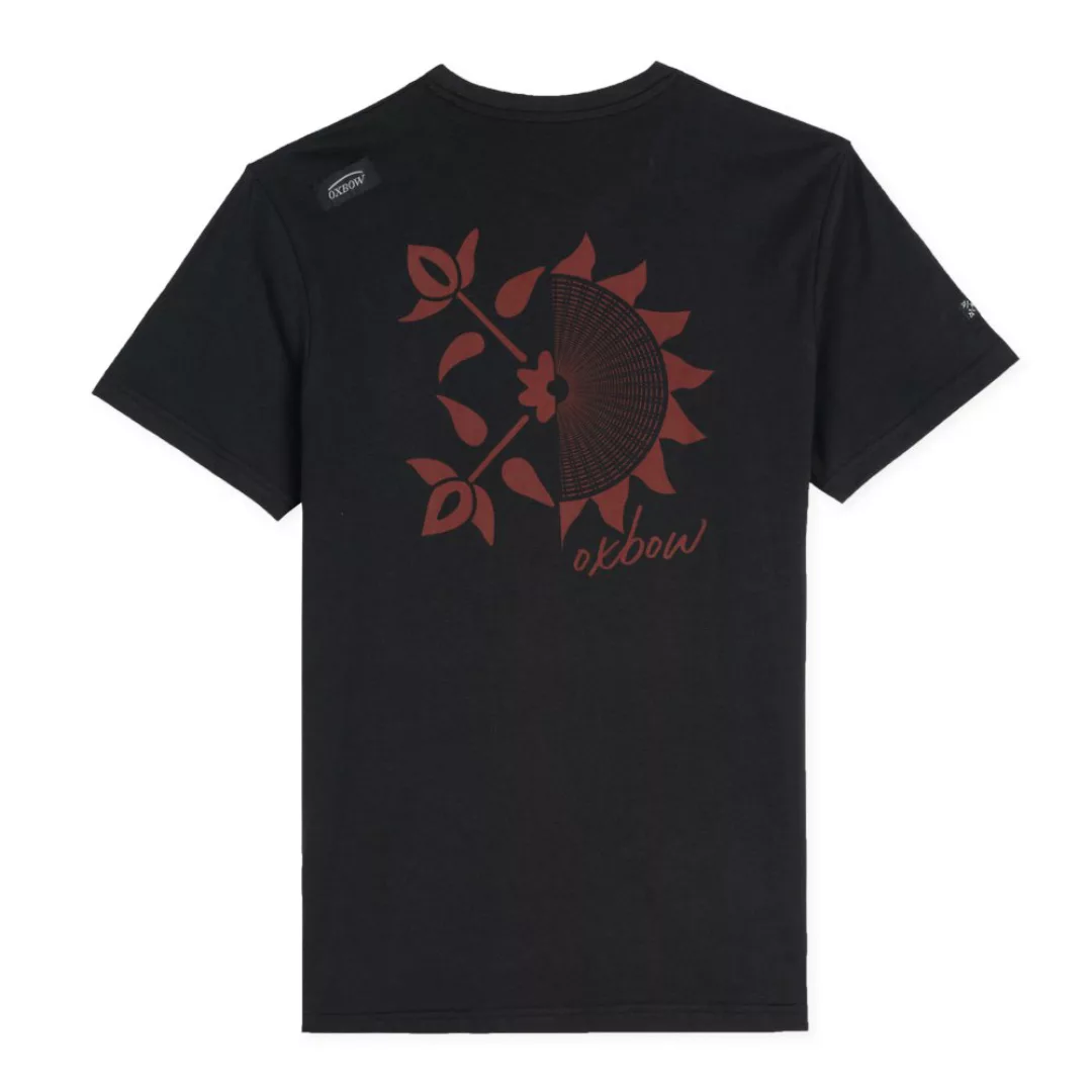 Oxbow N2 Totma Grafik-kurzarm-t-shirt S Black günstig online kaufen