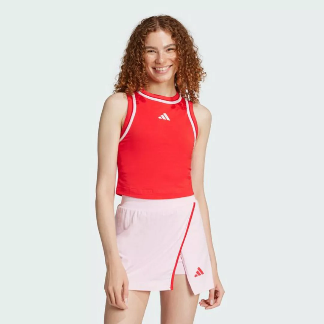 adidas Sportswear Tanktop ESSENTIALS COLOR-POP COTTON CROP-TOP günstig online kaufen