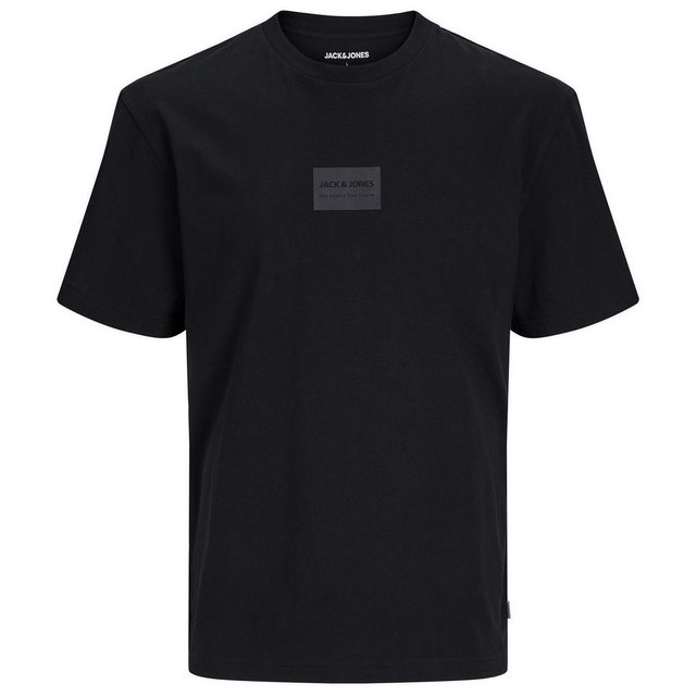 Jack & Jones Rundhalsshirt Große Größen Herren T-Shirt JJHAKKAI schwarz Jac günstig online kaufen