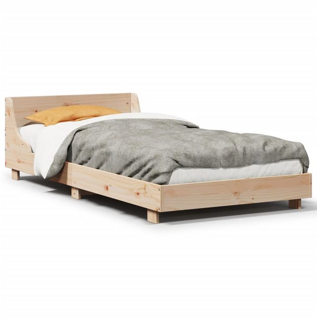 vidaXL Bett, Massivholzbett ohne Matratze 100x200 cm Kiefernholz günstig online kaufen