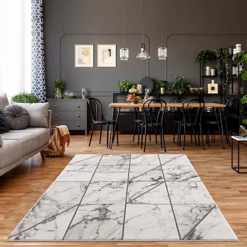 Carpet City Teppich »Noa 9288«, rechteckig, 11 mm Höhe, Kurzflor, Modern, W günstig online kaufen