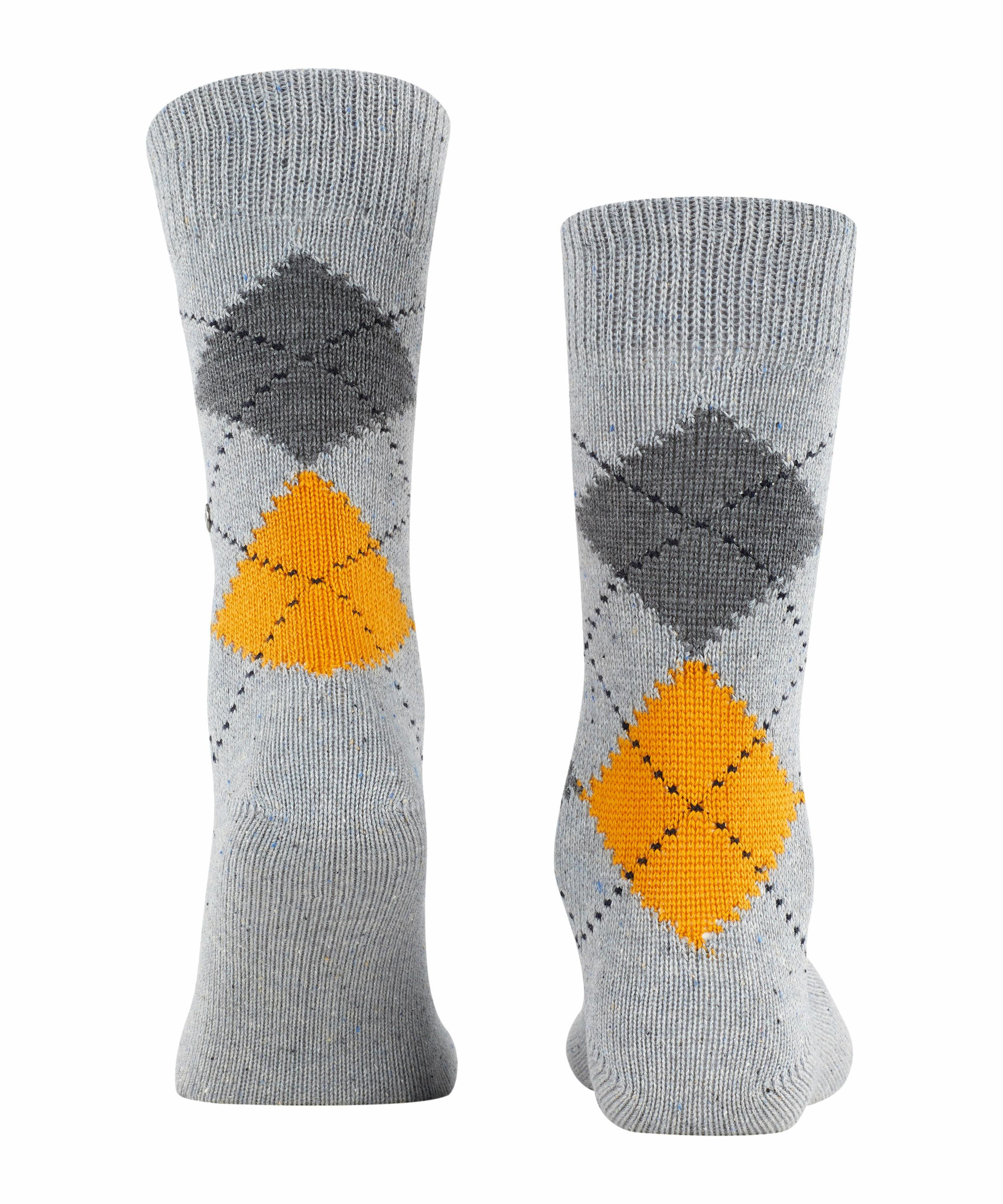 Burlington Raw Argyle Herren Socken, 40-46, Grau, Baumwolle, 21924-369002 günstig online kaufen
