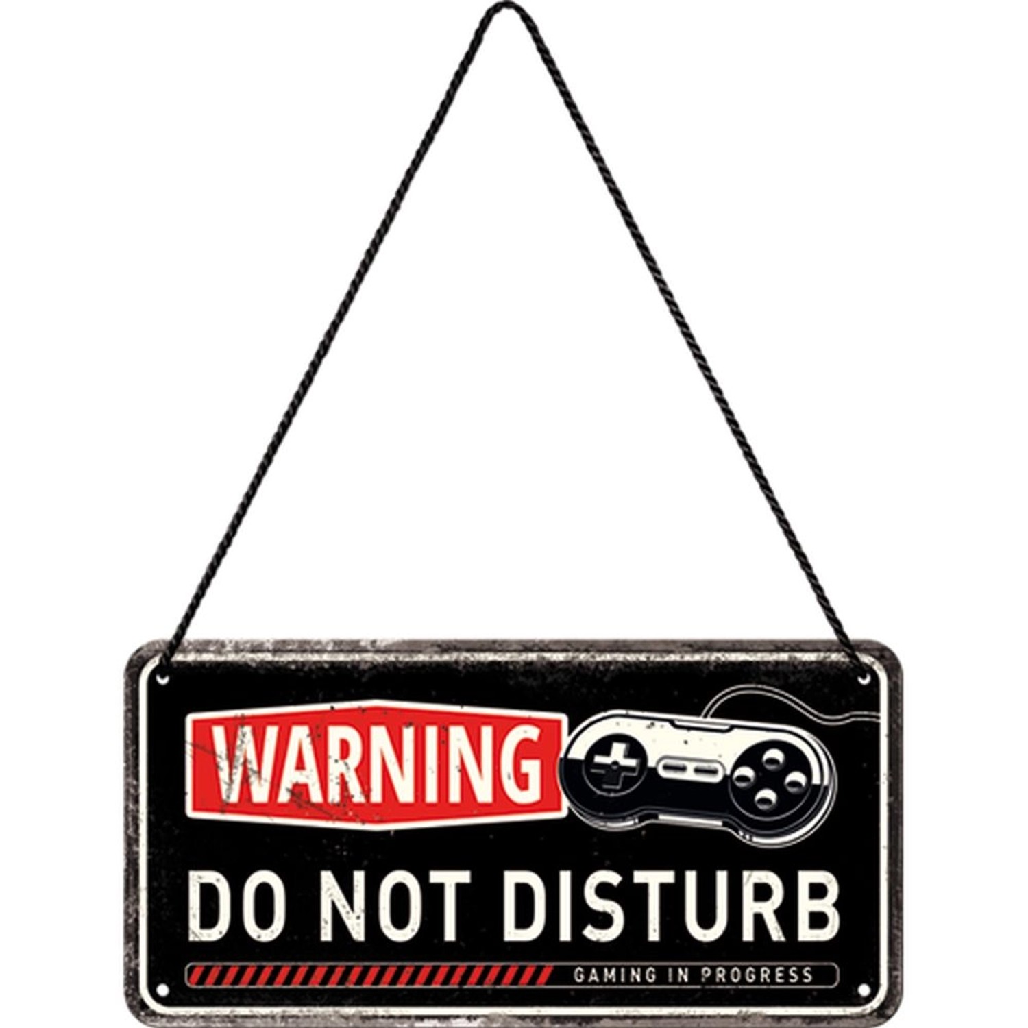 Nostalgic-Art Hängeschild Achtung Do Not Disturb Gaming in Progress günstig online kaufen