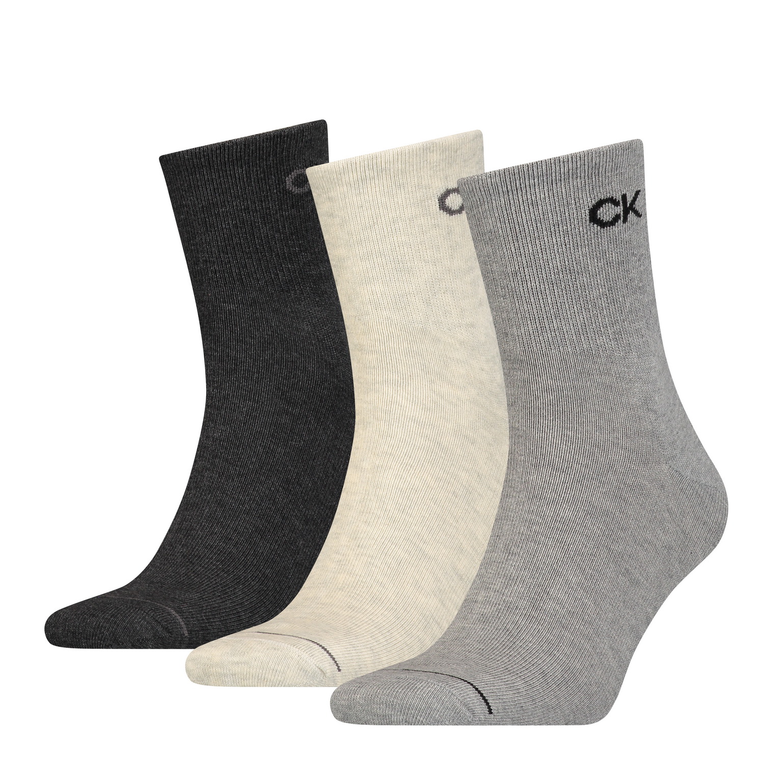 Calvin Klein Herren Quarter Socken SHORT SOCK 3er Pack günstig online kaufen