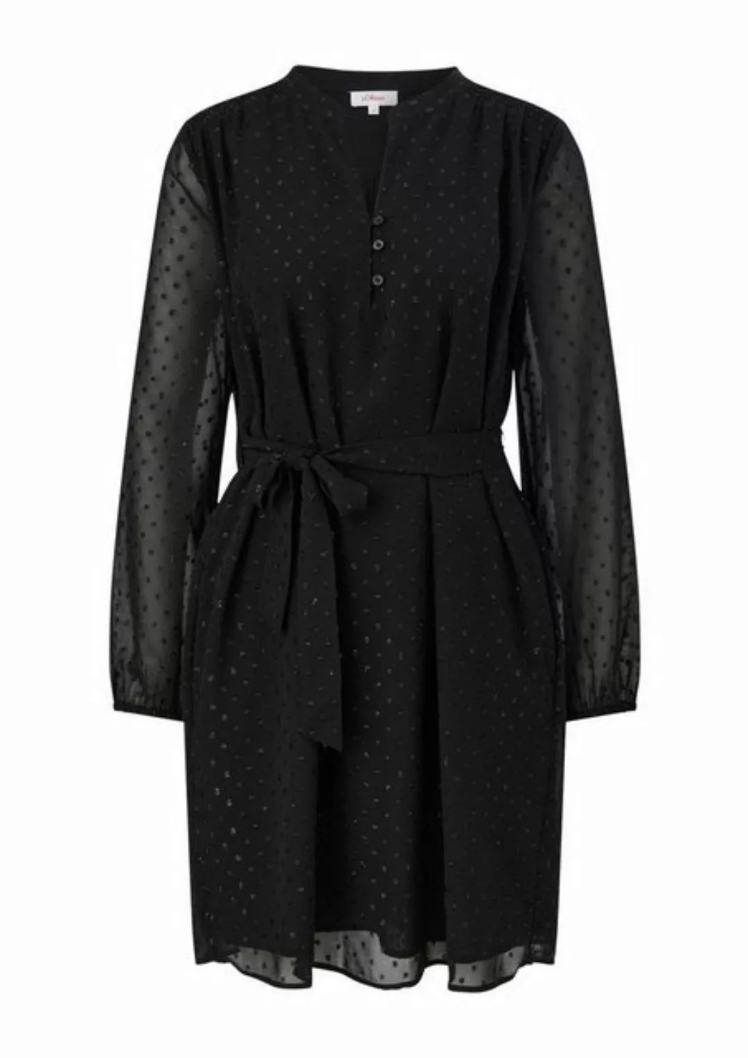 s.Oliver Sommerkleid Kleid, GREY/BLACK günstig online kaufen