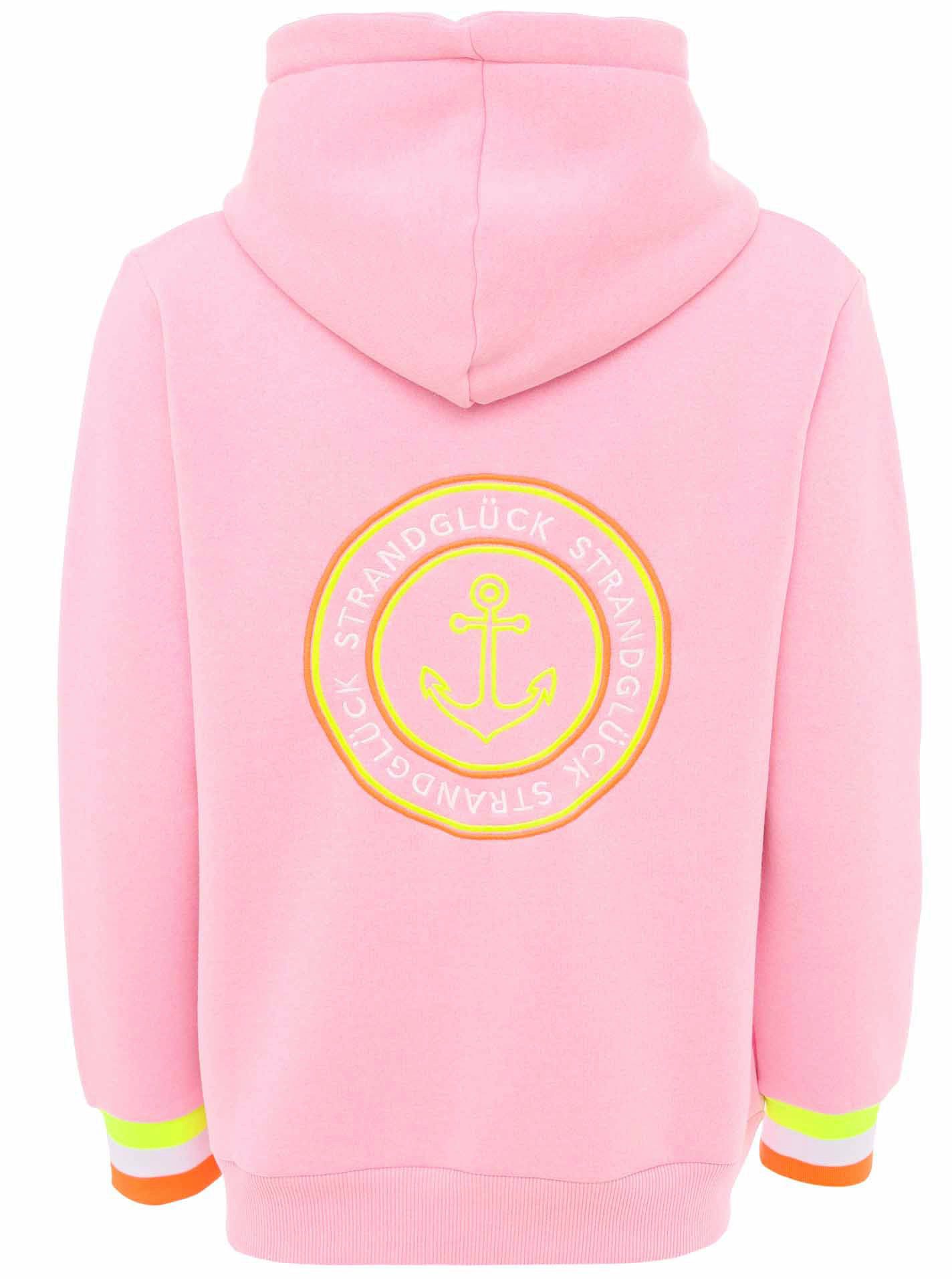 Zwillingsherz Kapuzensweatjacke, Regular-Fit, Kapuze, Langarm, Reißverschlu günstig online kaufen