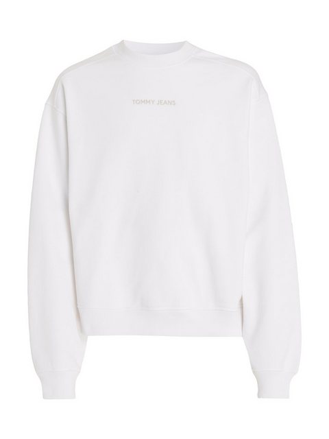 Tommy Jeans Sweater TJM BOXY NEW CLASSICS CREW EXT mit Print auf der Brust günstig online kaufen