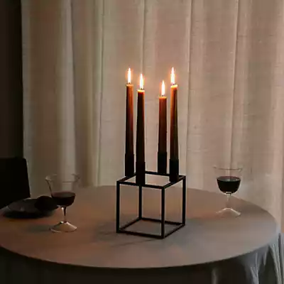 Audo Copenhagen Kubus 4 Kerzenhalter, weiß , Auslaufartikel günstig online kaufen