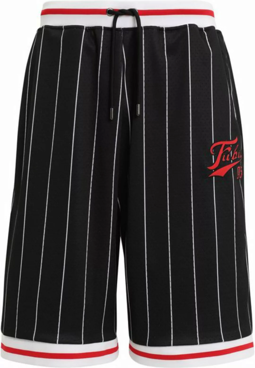 Fubu Shorts Fubu Herren FM231-006-2 FUBU Varsity Pinstriped Mesh Shorts (1- günstig online kaufen