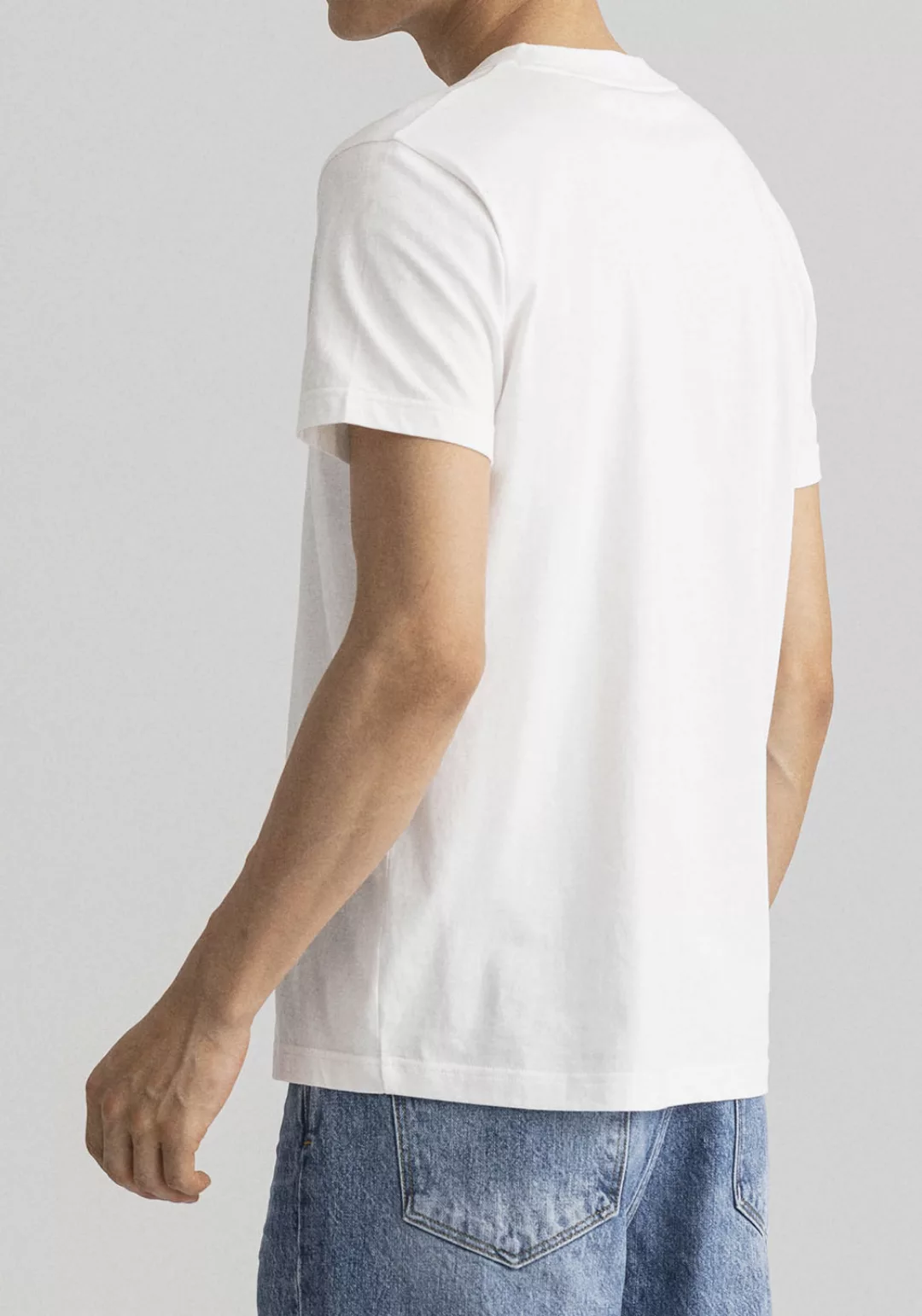 Gant T-Shirt Herren T-Shirt - REG TONAL SHIELD T-SHIRT günstig online kaufen