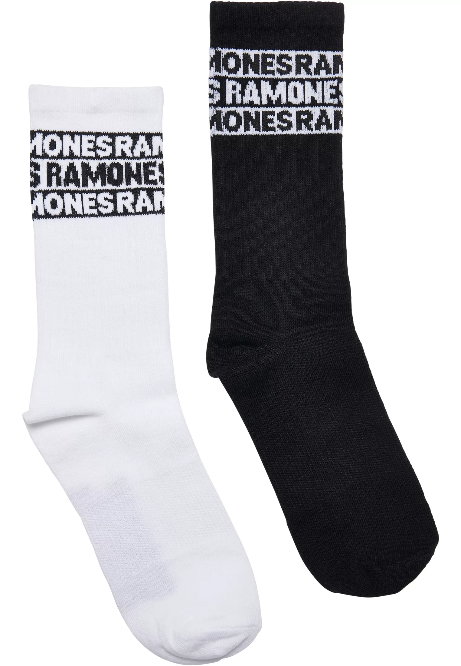 Merchcode Basicsocken "Merchcode Accessoires Ramones Skull Socks 2-Pack", ( günstig online kaufen