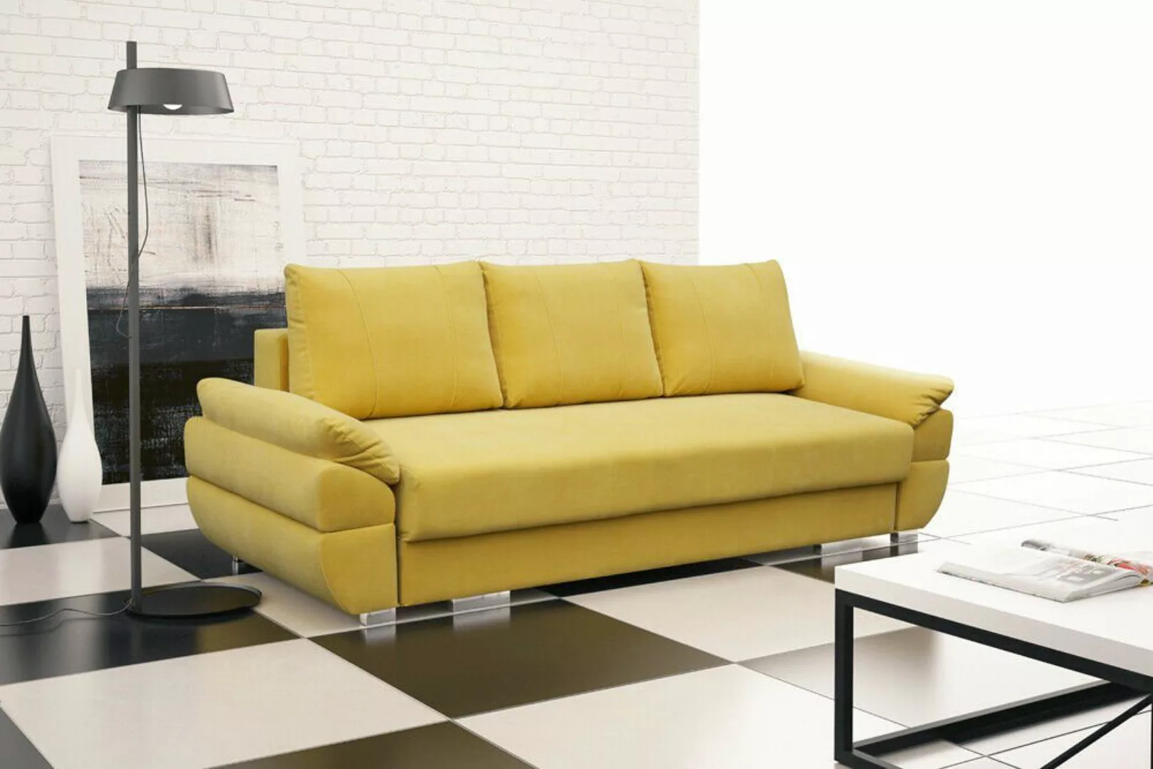 JVmoebel Sofa, Mit Bettfunktion günstig online kaufen