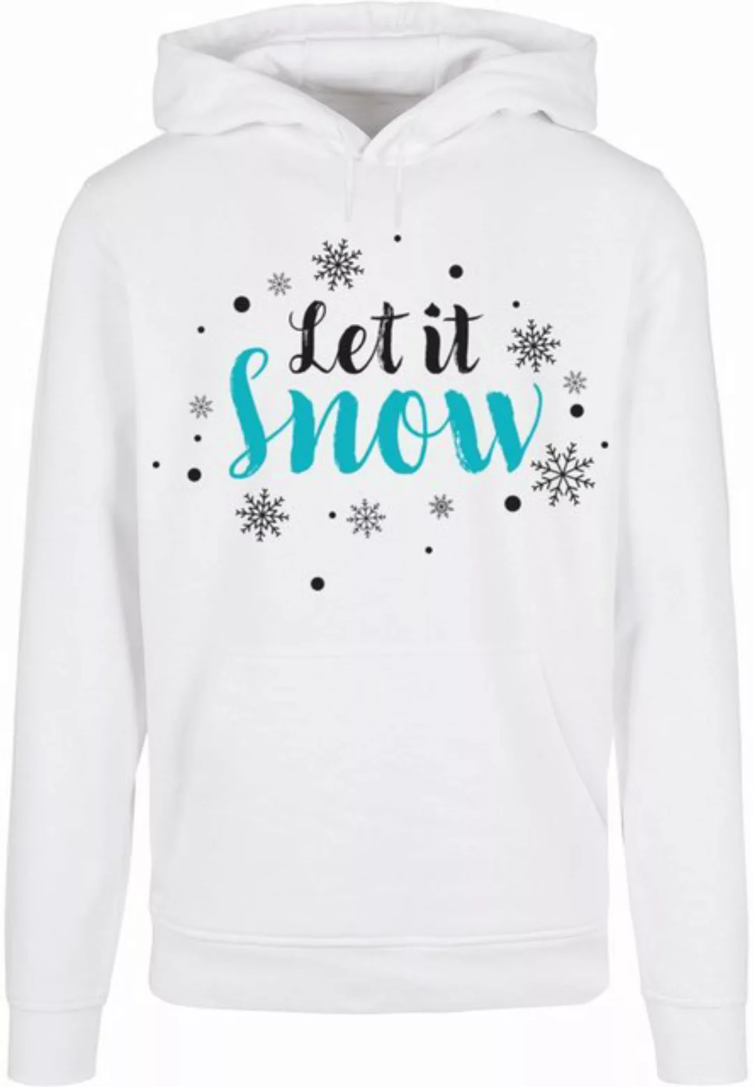 Merchcode Kapuzensweatshirt Merchcode Herren Let it snow Basic Hoody (1-tlg günstig online kaufen