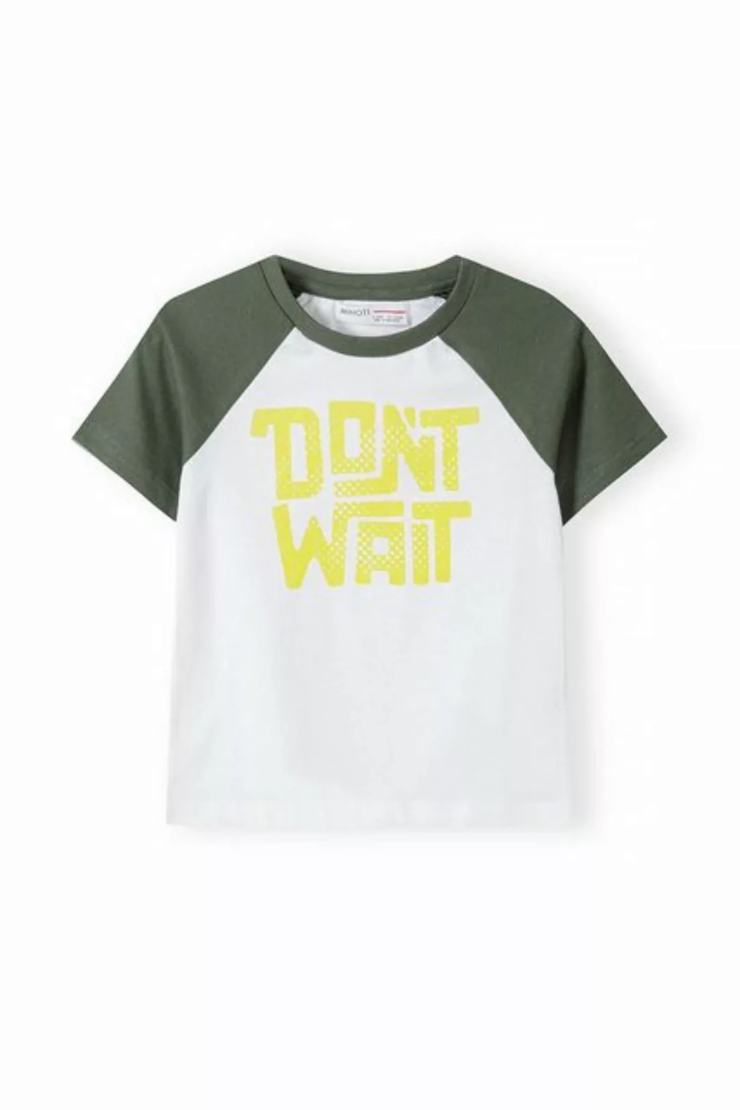 MINOTI T-Shirt Sommer T-Shirt mit bunten Ärmeln (3y-14y) günstig online kaufen