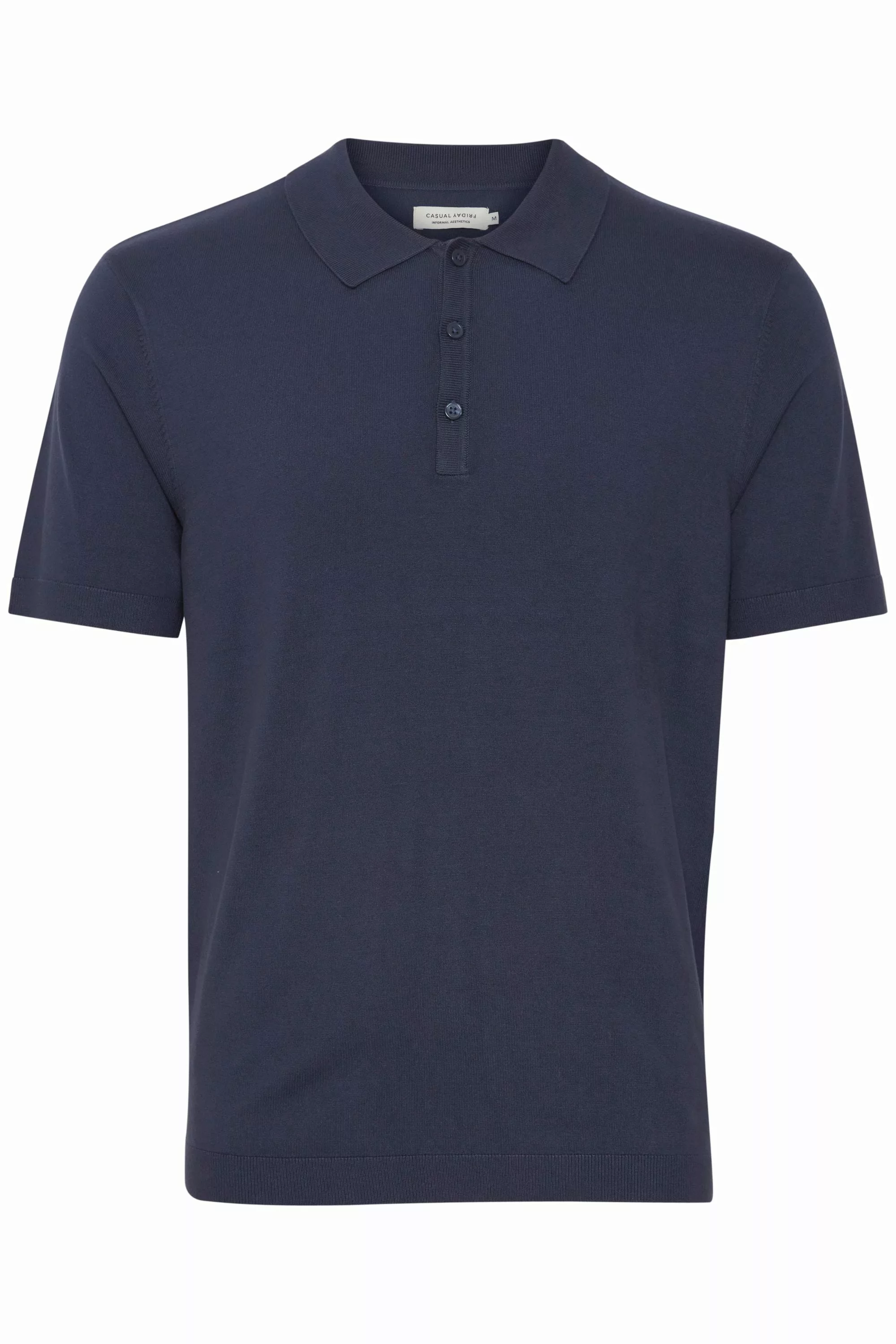 Casual Friday Poloshirt CFKarl SS polo knit strukturiertes Poloshirt mit Re günstig online kaufen