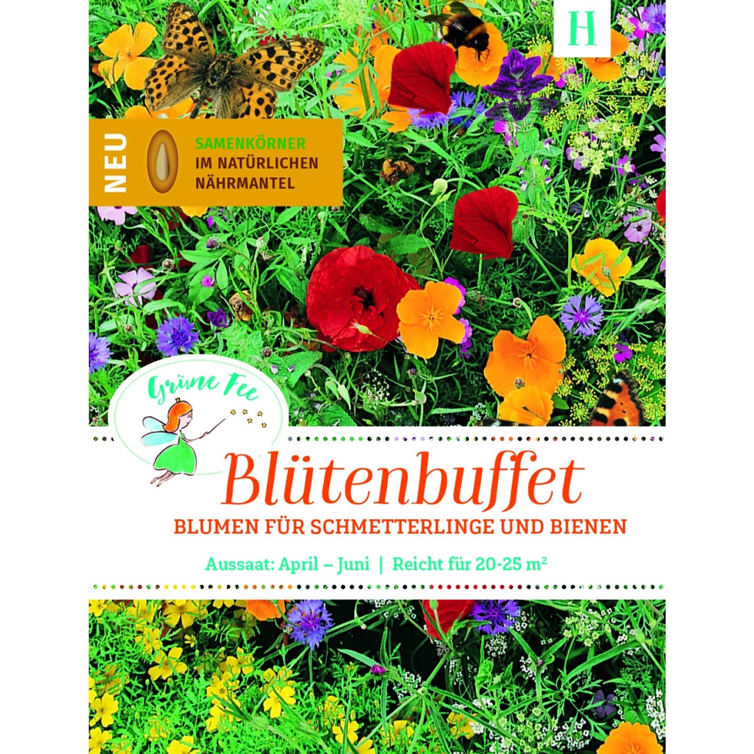 Grüne Fee Easyseed Streuschachtel Blumenmischung Für Schmetterlinge Und Bie günstig online kaufen