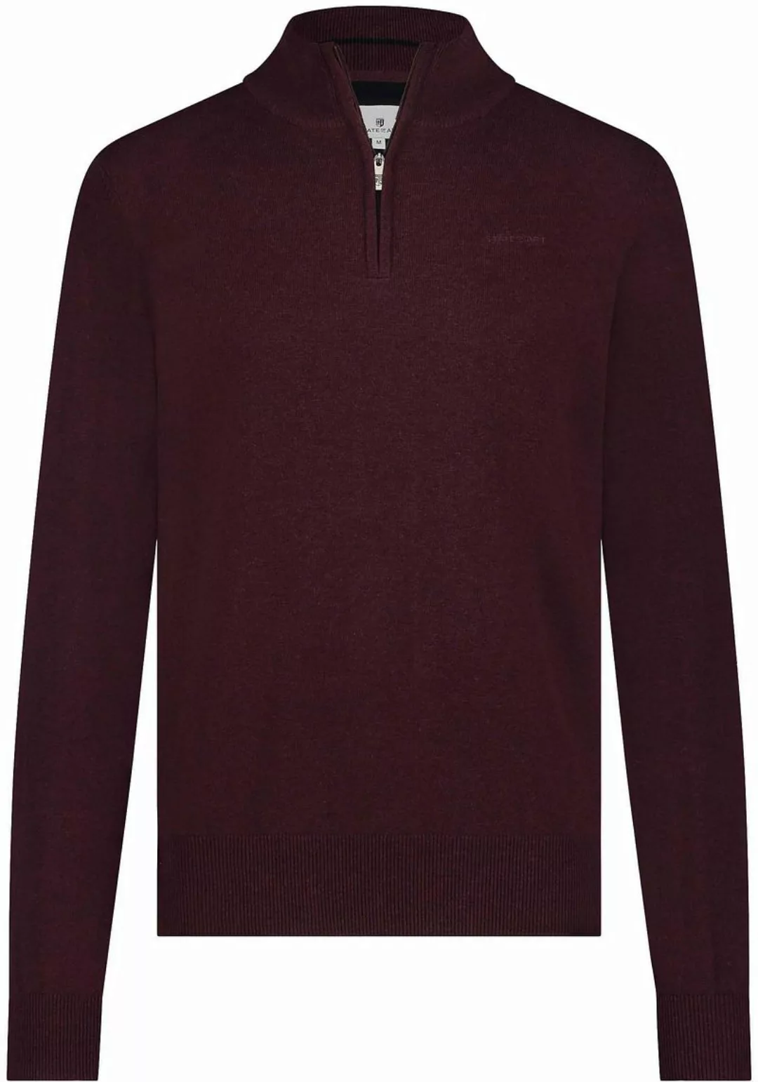 State Of Art Half Zip Pullover Bordeaux - Größe XXL günstig online kaufen