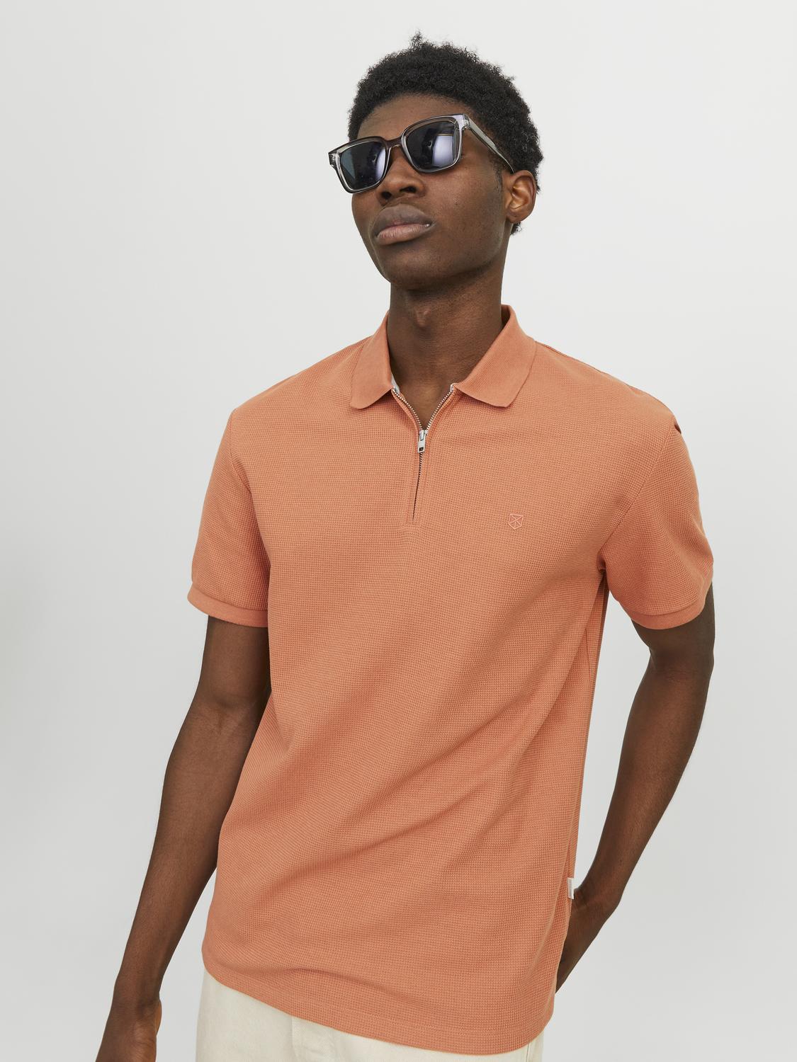 Jack & Jones Poloshirt JPRCCJOHNNY HALF ZIP SS POLO SN günstig online kaufen