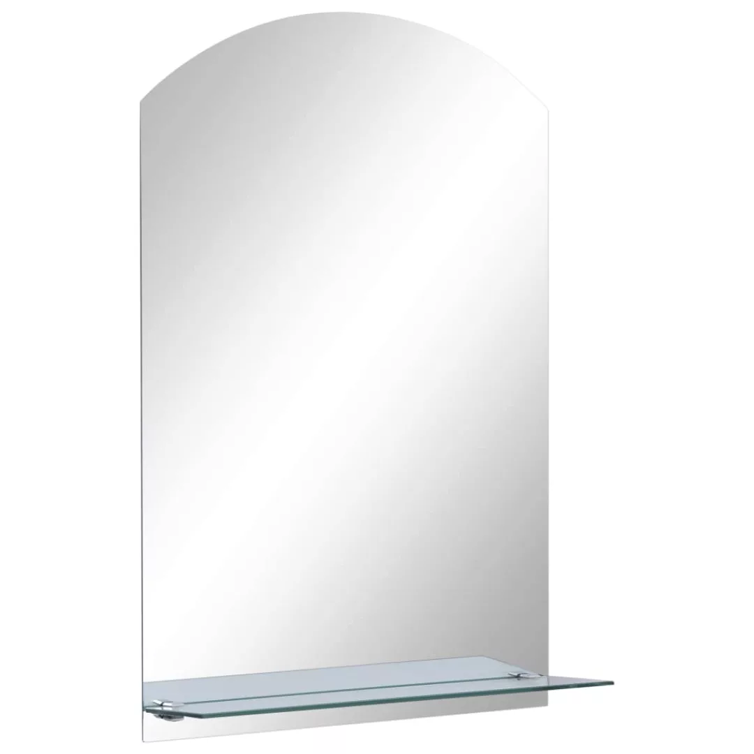 Wandspiegel Mit Regal 40×60 Cm Hartglas günstig online kaufen