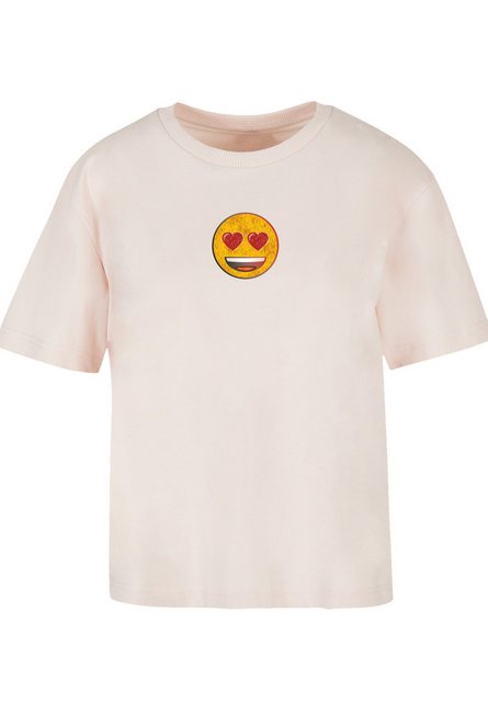 emoji couture T-Shirt Smiling furry yellow face jewel hearted eyes Premium günstig online kaufen