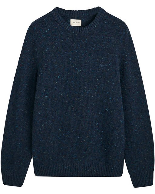 Gant Strickpullover Rundhals-Pullover günstig online kaufen