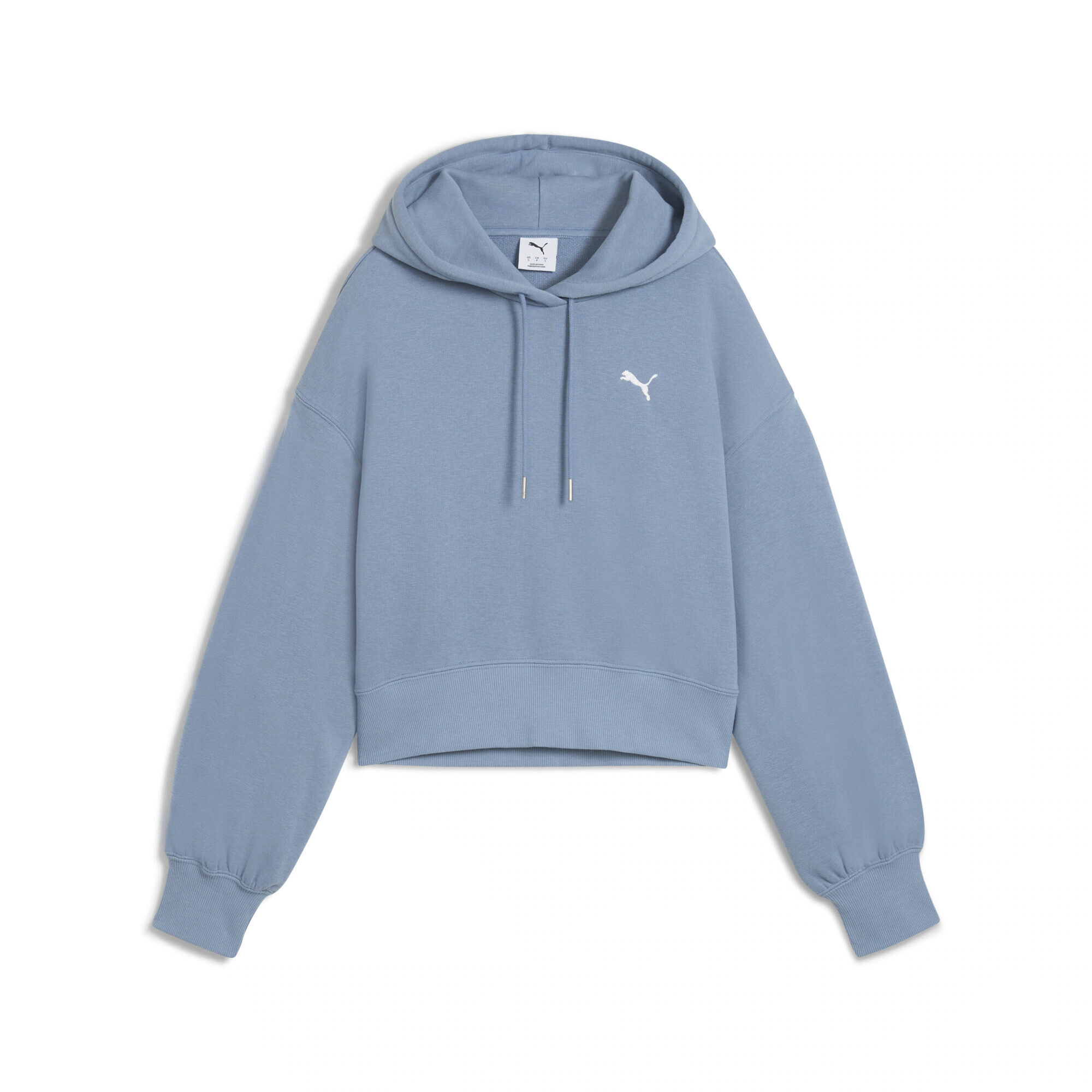 PUMA Hoodie "WARDROBE ESS Kurzer Relaxed Fit Hoodie Damen" günstig online kaufen