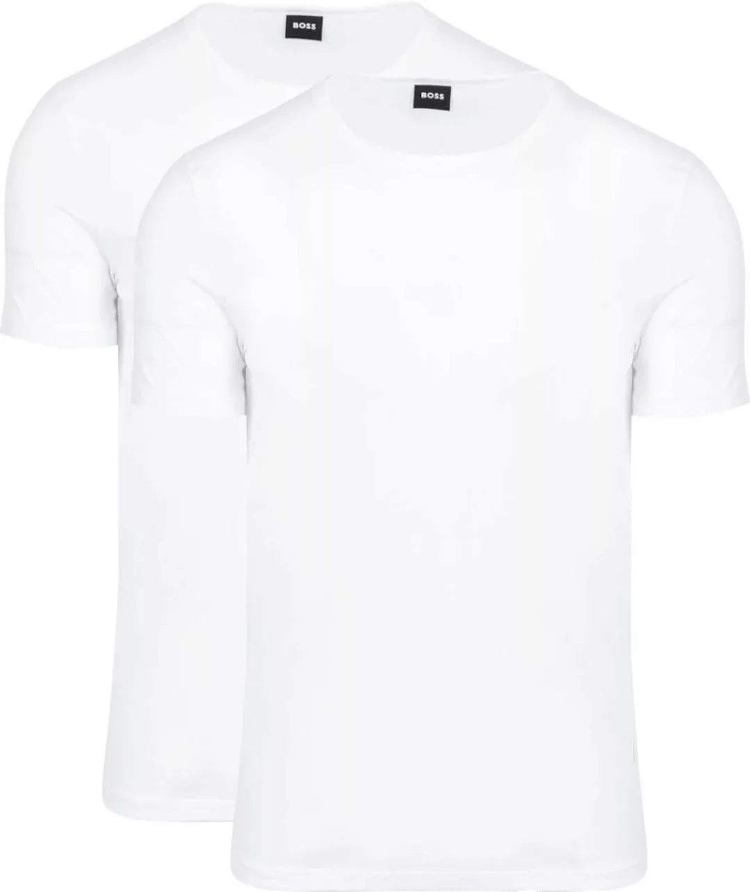 BOSS T Shirt Modern 2-Pack Weiss - Größe M günstig online kaufen