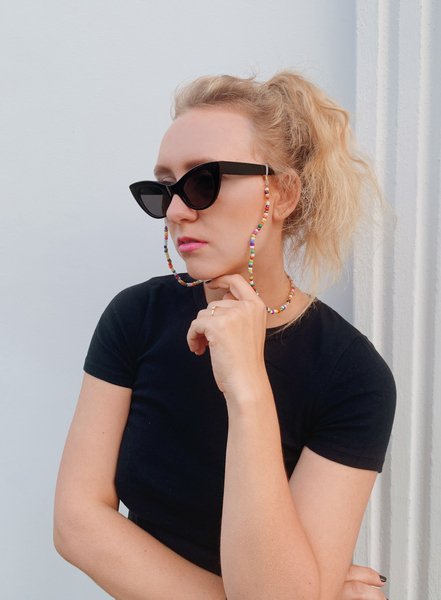 Diy-sonnenbrillenkette Mit Bunten Perlen "The Sunny Necklace" günstig online kaufen