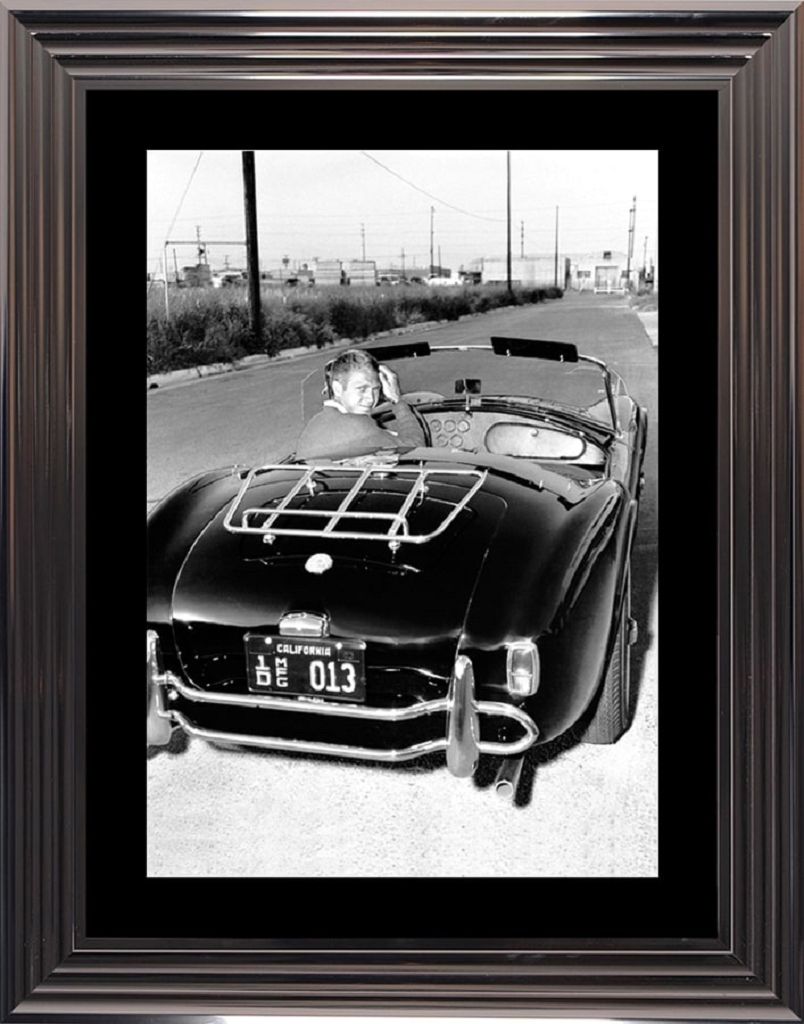 McQueen AC Cobra 60*80 cm  Schwarz günstig online kaufen