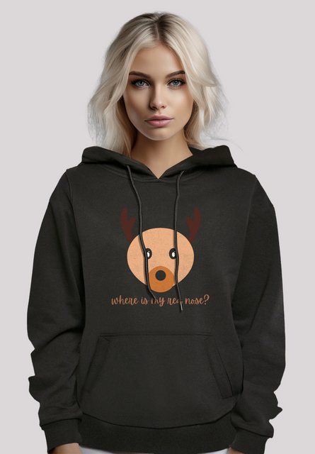 F4NT4STIC Kapuzenpullover "Weihnachten Red Nose", Premium Qualität, Weihnac günstig online kaufen