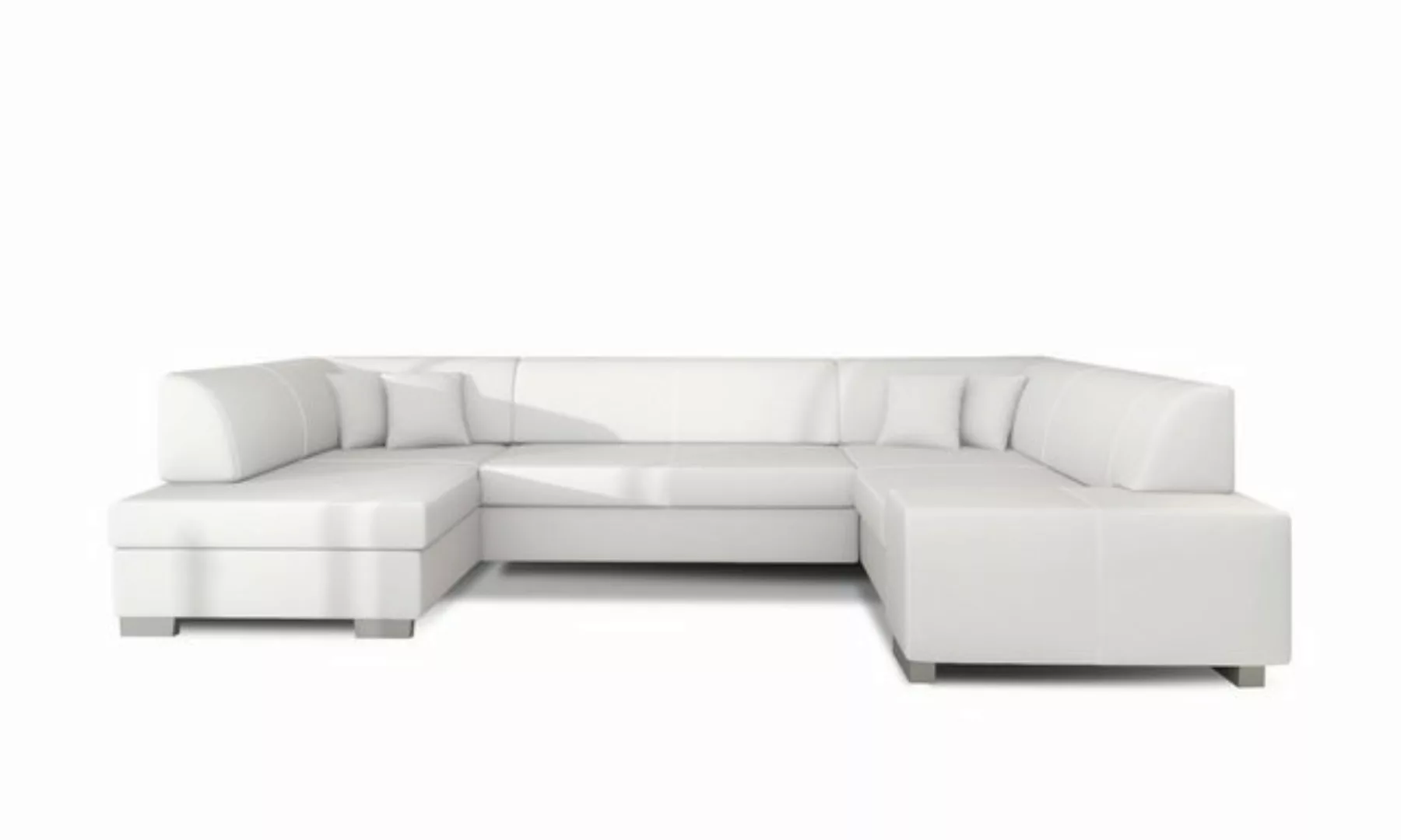 MOEBLO Ecksofa Hana, Polstergarnitur Wohnlandschaft Polstersofa mit Ottoman günstig online kaufen