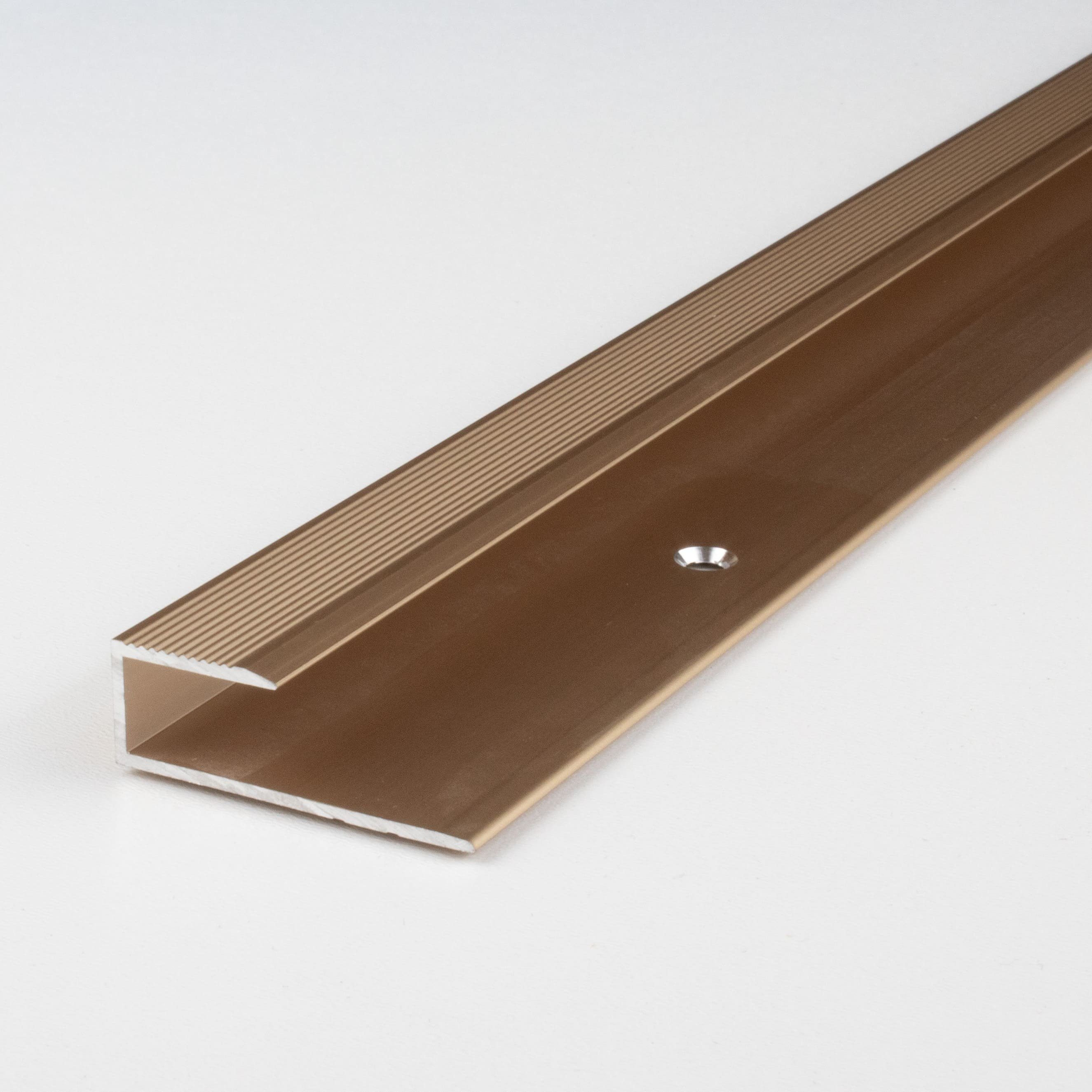 PROVISTON Abschlussprofil Aluminium, 15.6 x 8.5 günstig online kaufen